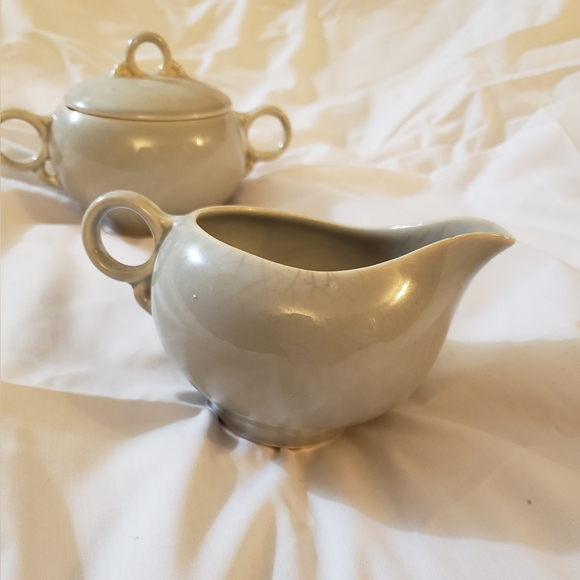 Universal Ballerina sugar and creamer set with 2 plates - Picture 5 of 8